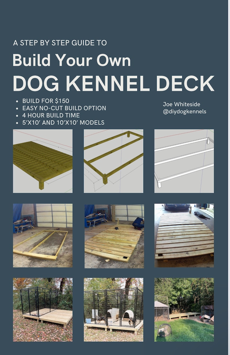 Build Your Own Dog Kennel Deck image 1