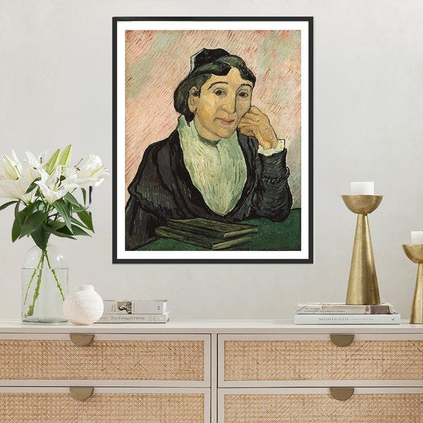 L'Arlésienne (Madame Ginoux) - Vincent van Gogh | Oeuvre d'art impressionnisme | Art Van Gogh | Impression physique ou téléchargement numérique