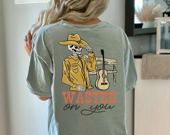 Morgan Wallen Tee, Wasted on You Shirt, Morgan Wallen T Shirt, Rodeo Shirt, Vintage Country Concert Shirt, Country Girl Shirt, Cowgirl Shirt