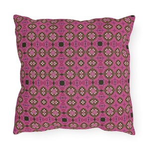 Coussins d'extérieur personnalisés, patio, terrasse, piscine, décoration extérieure au look frais, cadeaux d'automne pour maman, décoration d'automne pour la maison, résistant aux UV