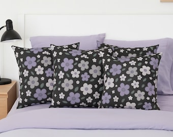 Sierkussen kawaii pastelgoth: gebloemd alt Cottagecore decor