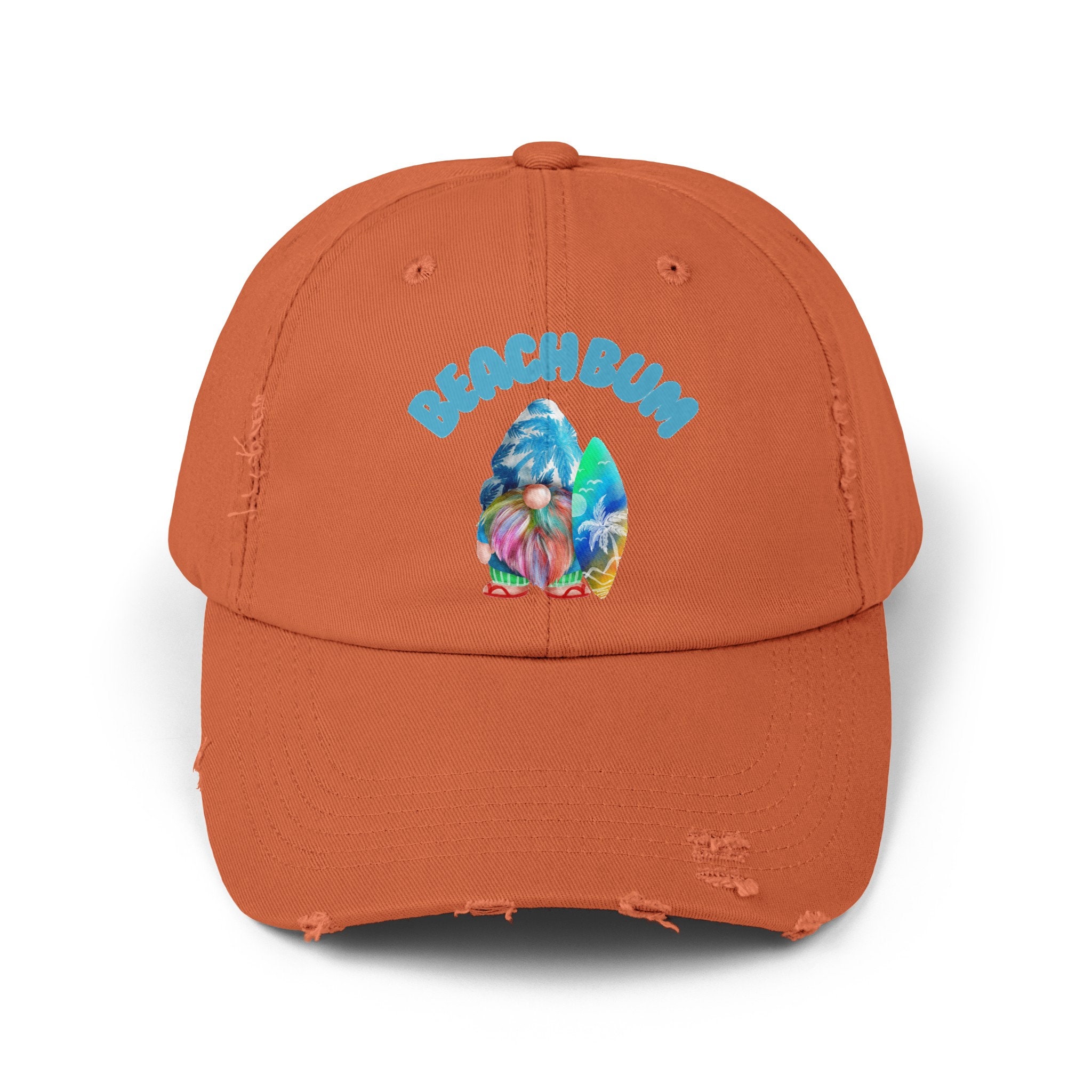 Custom Graphic Beach Baseball Cap: Distressed Cotton Twill  display picture 2