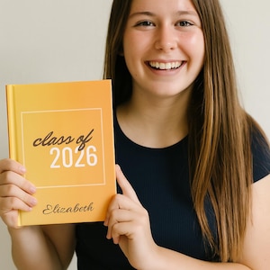 Personalized Senior Year Journal: Memory Keepsake Gift for Teen Girls
