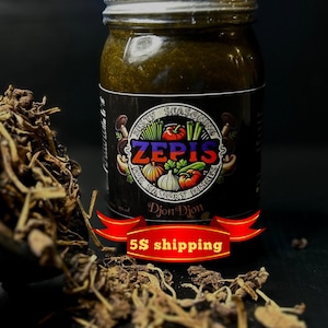 Djondjon Epis: Haitian Black Mushroom Rice Seasoning (16 Oz)