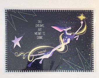 Tallstar A4 Holographic Poster