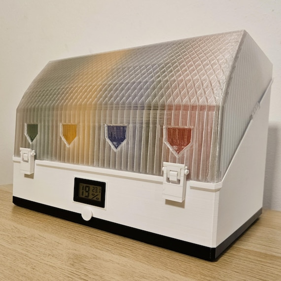 Multi-Spool Modular Drybox for 3D Printing – Humidity and Temperature Control, PolyDryer & SnapDryer Compatible, Multi‑Color Printer Ready