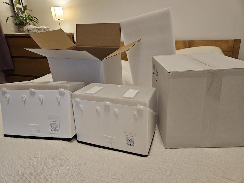 Multi-Spool Modular Drybox for 3D Printing – Humidity and Temperature Control, PolyDryer & SnapDryer Compatible, Multi‑Color Printer Ready image 6