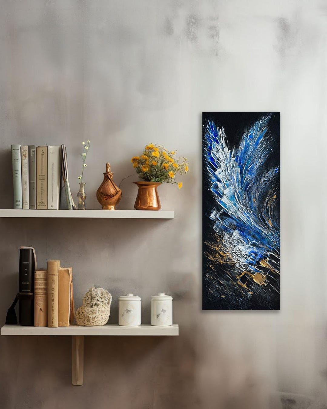 Original Textured Painting on Canvas - Etsy