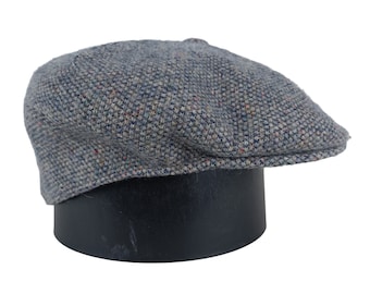 Vintage Kangol Design Wool Tweed Flat Cap - Gray Mens Size 55 cm (S)