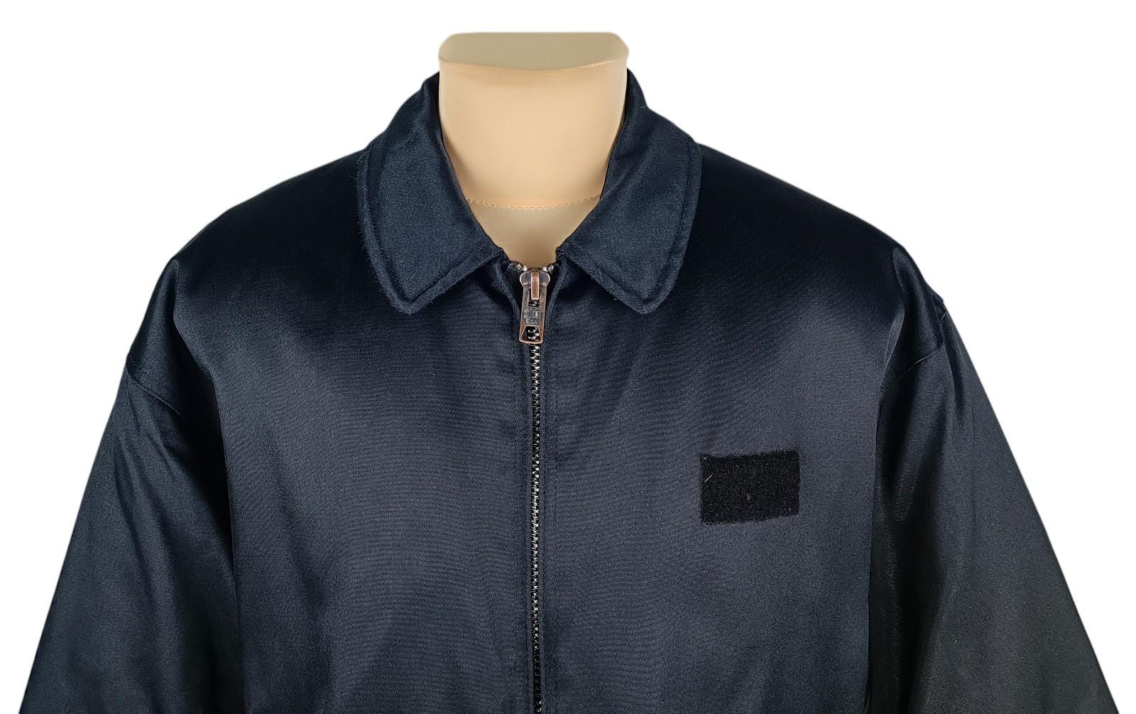 Vintage Schott NYC Mens Black Security Bomber Jacket Type: 978-31