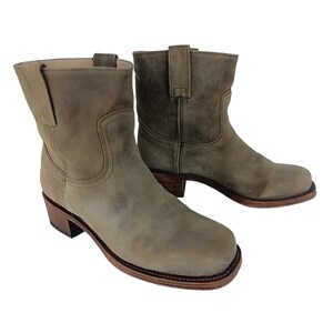 Sendra Damen-Stiefeletten aus grauem Wildleder, Größe EU 37