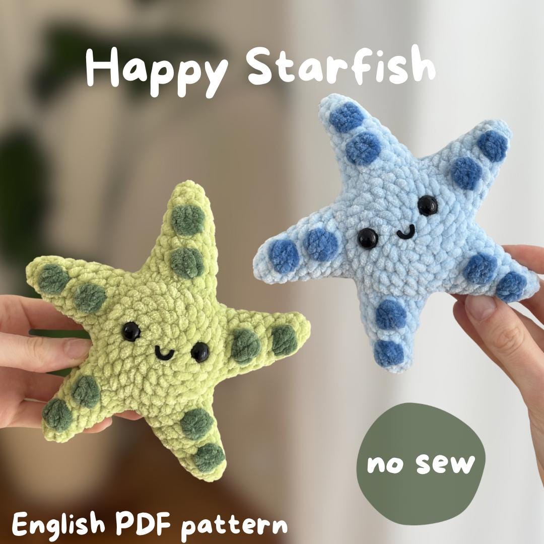 かぎ針編みのヒトデ - Etsy 日本