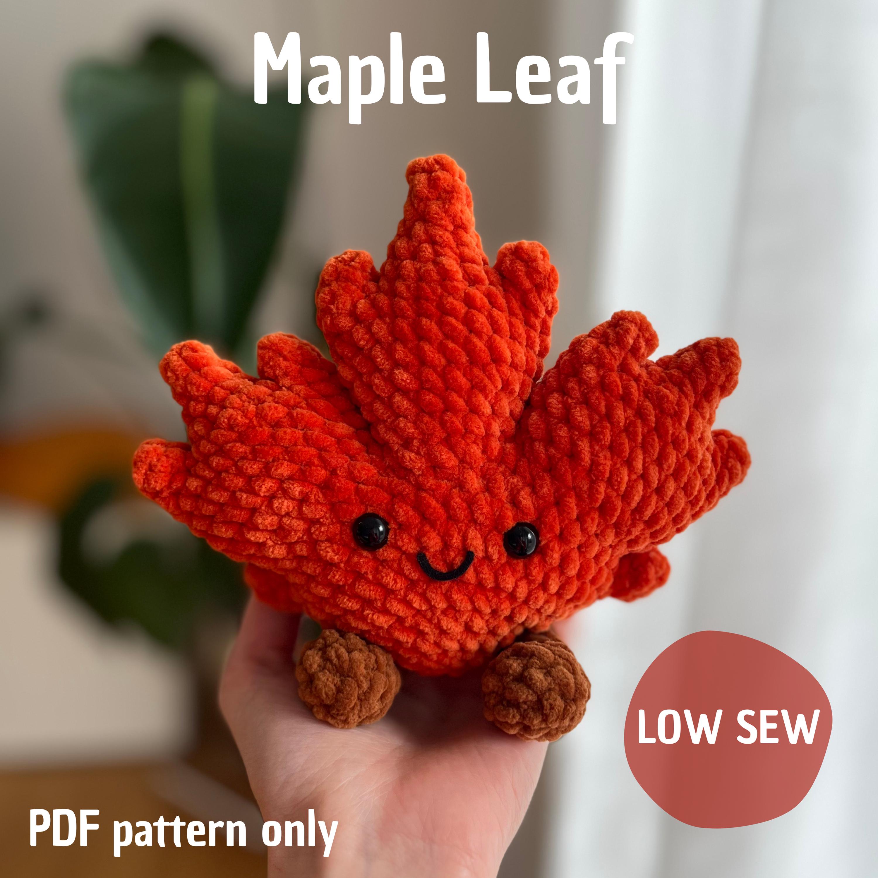 40 Maple Leaf Crochet Patterns for Autumn Decor, Gifts, and Cozy Home Accents 10 Maple Leaf crochet