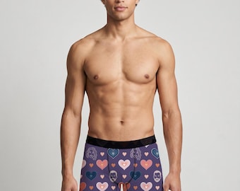 Personalized Character Boxer Briefs | Custom Face Underwear for Men