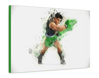 Little Mac Painting, 1.25" Premium Canvas