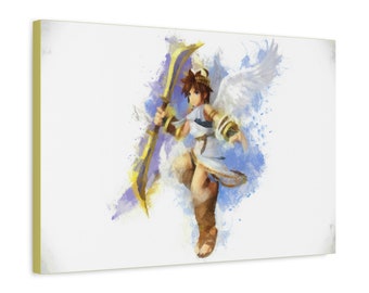 Pit Painting, 1.25" Premium Canvas