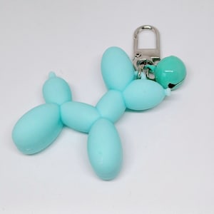 Balloon Dog Keyring- Dog Lovers - Pug Dogs - Keychain- Pet Owners - Gift for Friends - Animal Appreciation - Thank You - Fun Keyring