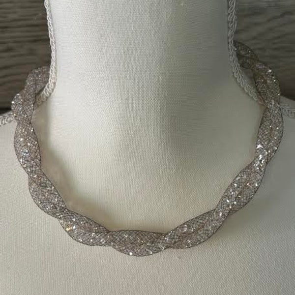 Guess Sparkly Necklace 16"