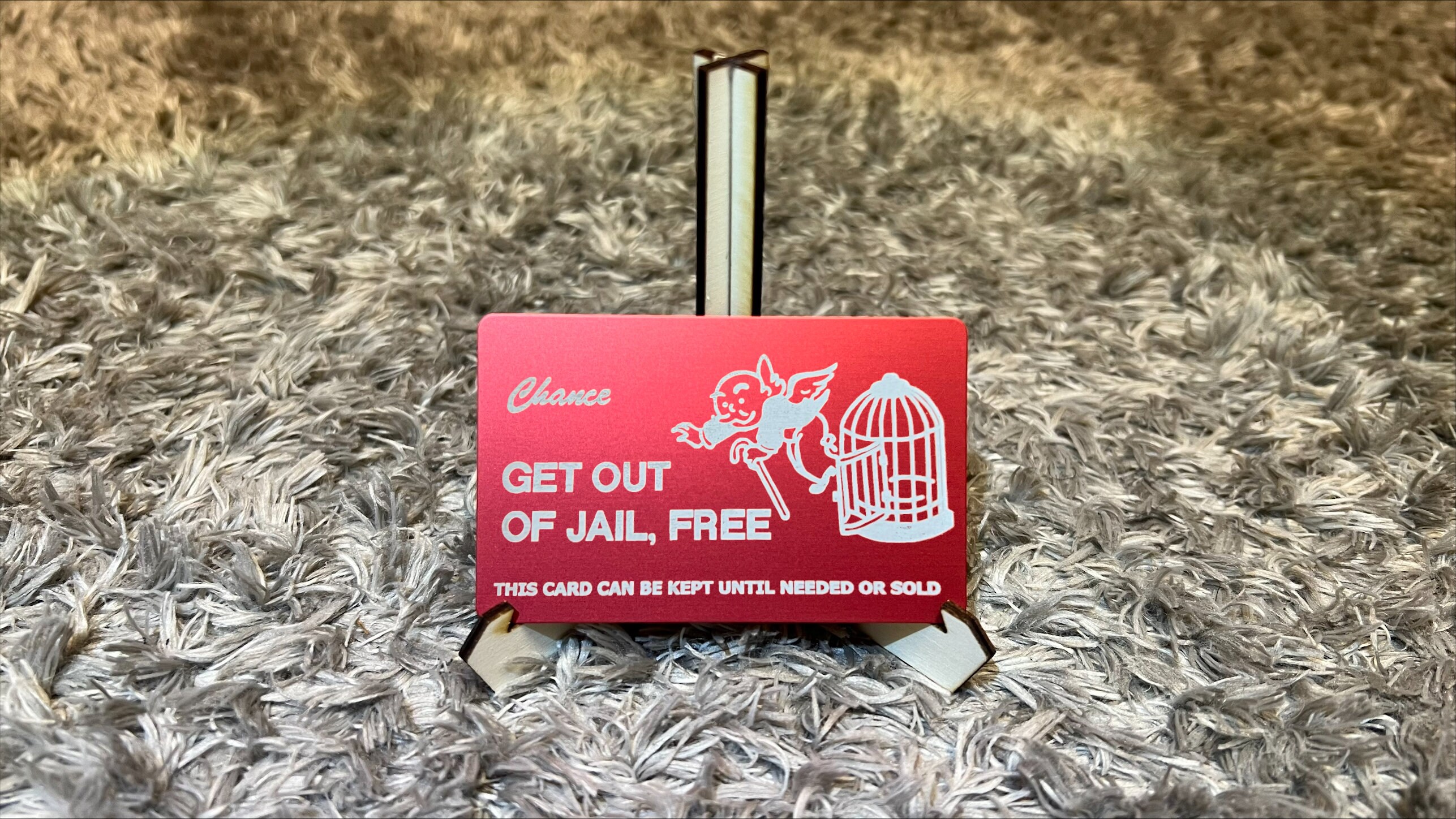 Get Out of Jail Free Card Aluminum Metal Multiple Color Options - Etsy