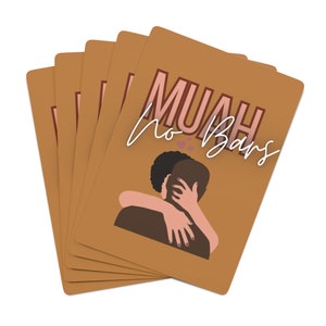 MUAH keine Riegel - Personalisierte Pokerkarten