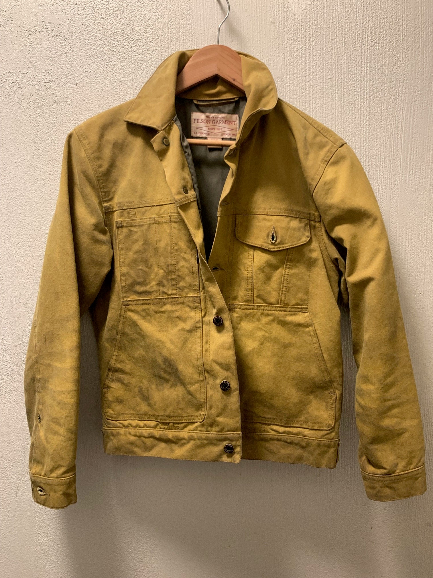 Filson Tin Short Lined Cruiser Jacket - Etsy Filson Tin Short Lined Cruiser Jacket - Etsy