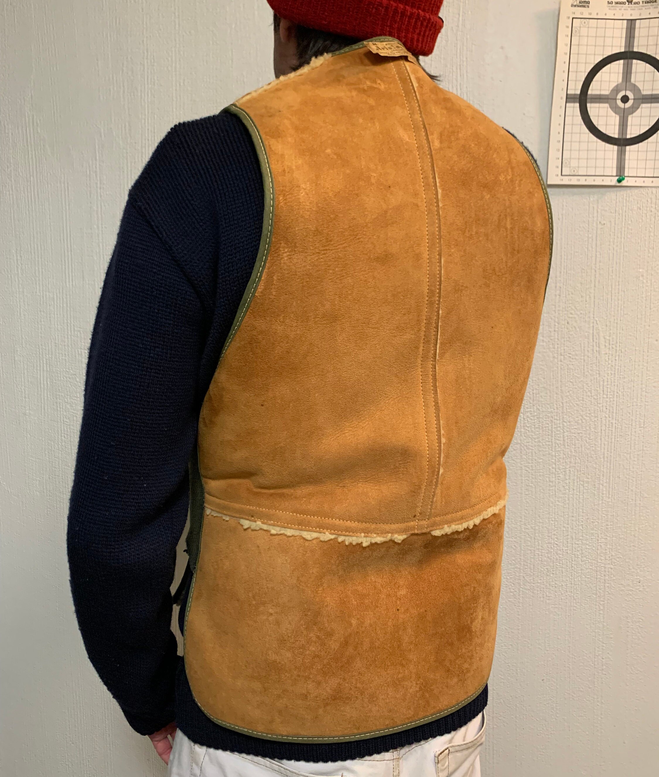 Vtg Aristocrat Sports Development Co Sheepskin Vest - Etsy