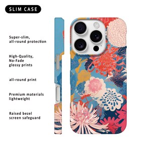 Yayoi Kusama phone case iPhone 17 Pro MagSafe & Samsung Galaxy S25, flower pattern Japanese Art, colourful protective case, perfect gift image 6