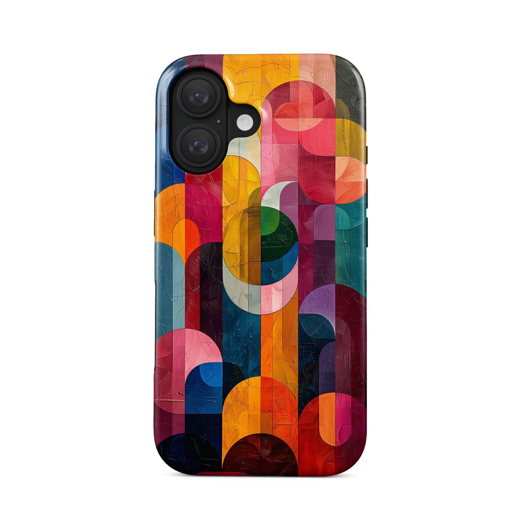Coque Pour IPhone 6/7/8 - Motif Abstrait - Style Coloré - Protection Basique