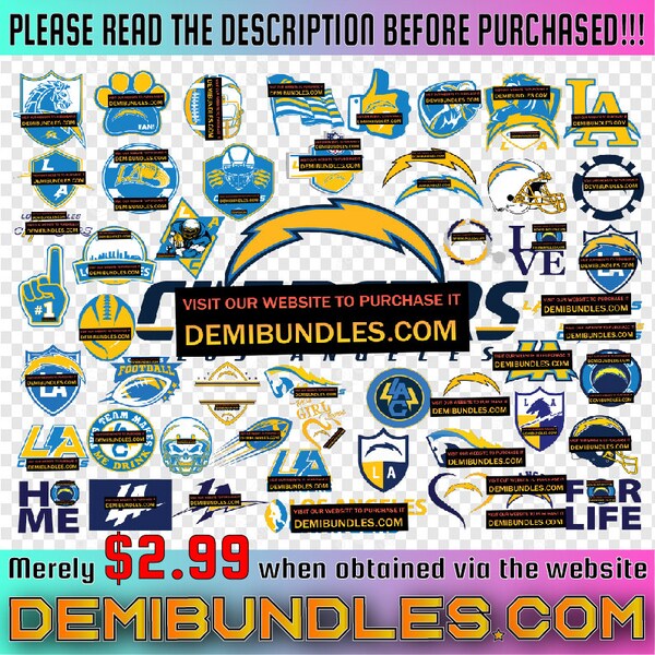 Los Angeles-Chargers Svg Bundle, Los Angeles Svg, Chargers svg, N-FL teams svg, N-FL svg, Team Bundle Svg, png dxf,eps