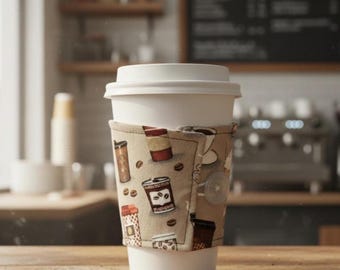 Coffee Cup Sleeve, Coffee Cozies