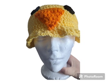 Crochet duck bucket hat teen/adult
