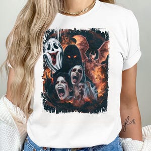 T-Shirt Maglietta Pikachu Pokémon Horror Fan Art