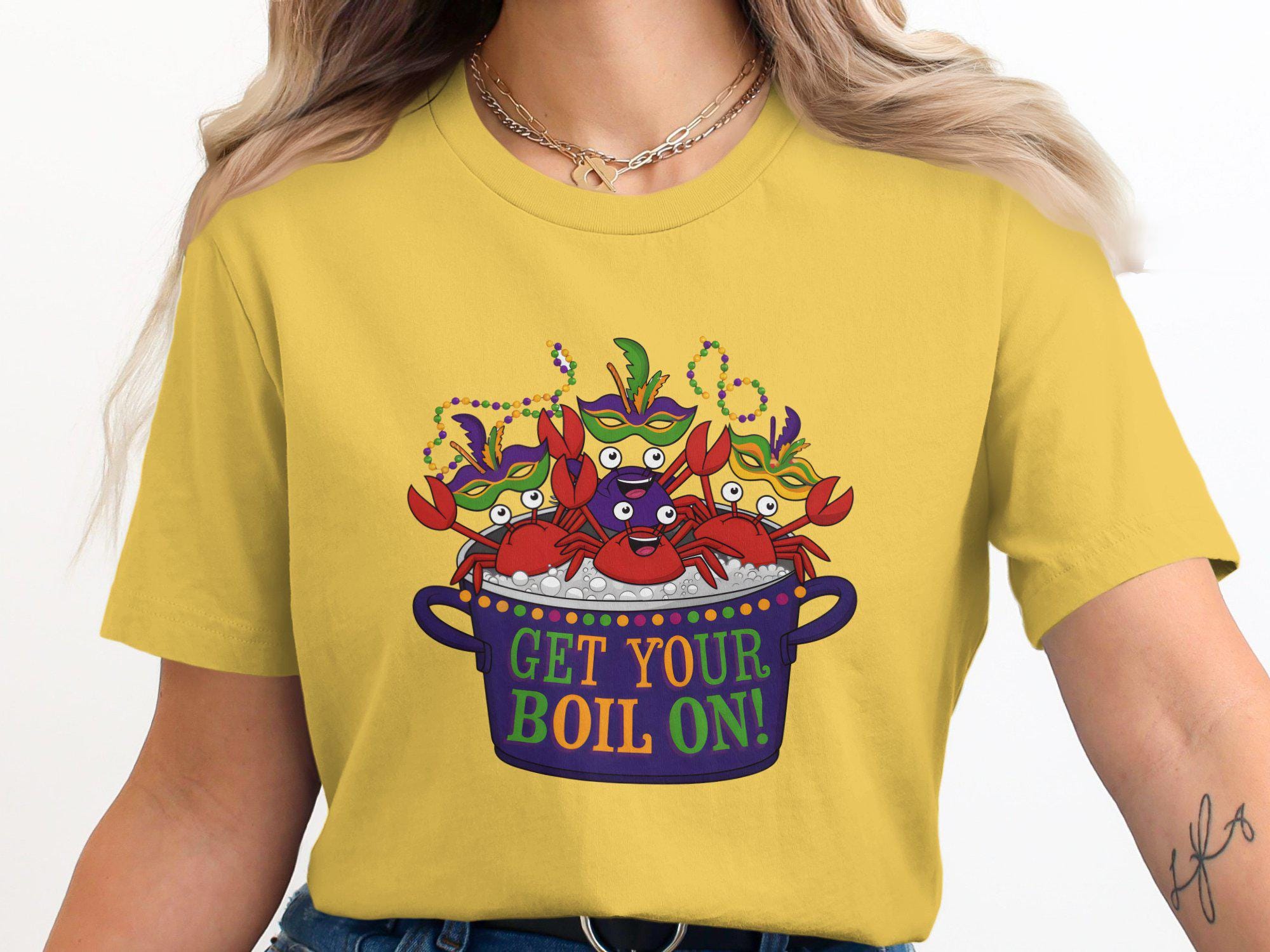 マルディグラクラブTシャツ：ニューオーリンズカーニバルTシャツ 
