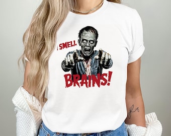 Creepy Zombie T-Shirt: Funny Halloween Horror Graphic Tee