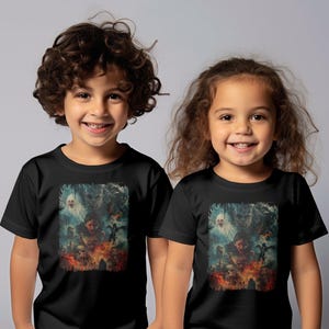 Horror Movie Characters T-Shirt, Scary Graphic Tee, Spooky Halloween Shirt, Unique Horror Art, Creepy Design, Horror Gifts, Halloween Shirt