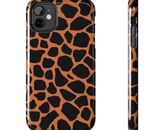 Giraffe Print Phone Case: Durable, Shockproof iPhone & Samsung Cover