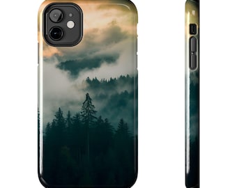 Scenic Forest Sunset iPhone Case: Nature Landscape Cell Phone Cover