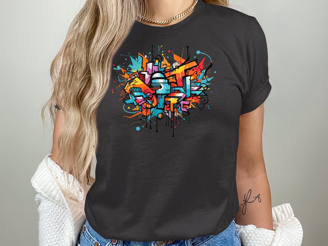 Tシャツ・カットソー WOOALONG Graffiti lettering T-shirt SA008 WOOALONG Graffiti lettering Tshirt BLACK WL242JST07UBLK
