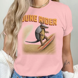 Gürteltier-T-Shirt, Wüsten-Abenteuer-T-Shirt, einzigartiges wild lebendes Grafik-Shirt, Gürteltier-Liebhaber-Geschenk, lustiges Tiert-shirt