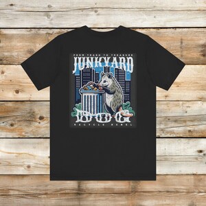 Funny Possum T-Shirt: Retro Junk Yard Dog Tee
