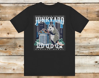 Lustiges T-Shirt: Retro Junk Yard Hunde Tee