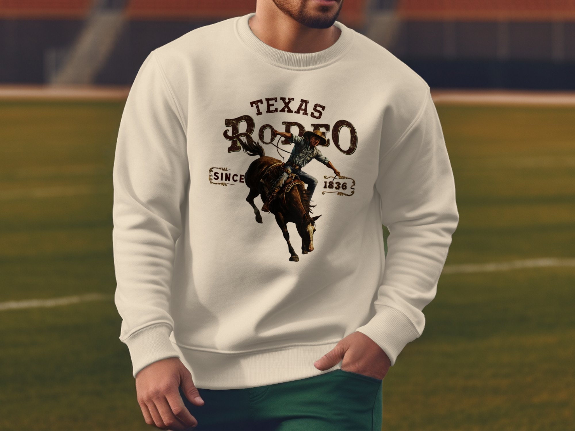 Vintage Texas Rodeo T-shirt: Cowboy Graphic Western Tee - Etsy