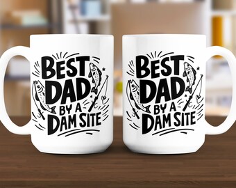 Funny Fishing Dad Coffee Mug, Father's Day Gift