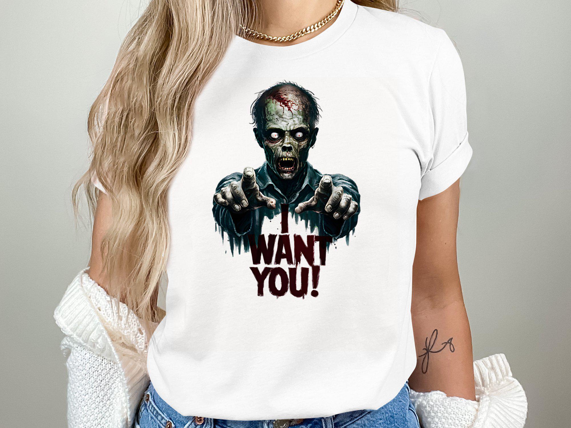 恐ろしいゾンビグラフィックTシャツ：ハロウィンホラーTシャツ - Etsy 日本