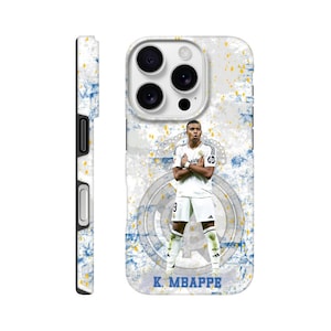 Kylian Mbappe Real Madrid Iconic Celebration iPhone Case