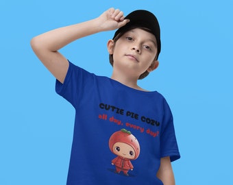 Kawaii, T-shirt Kawaii per bambini, T-shirt carine, Camicie Cutie Pie, Camicie accoglienti, T-shirt in cotone per bambini, Camicie carine Kawaii, Camicie Kawaii