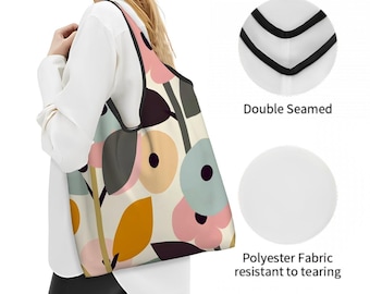 Folding Reusable Grocery Bags, Tote Bags, Grocery bag, Shopping bag