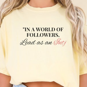 INTJ T-Shirt Mbti Personality Type INTJ Myers Briggs Tshirt Enneagram 16 Personalities Introverted Gifts T Shirt Introverts intuit Tee Gift