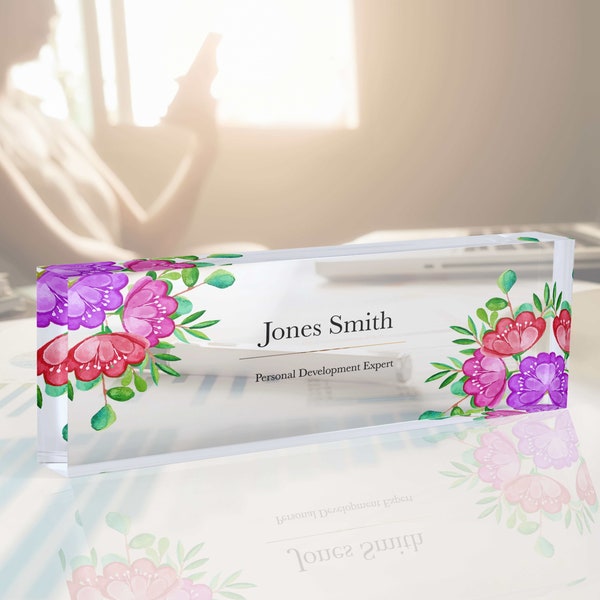 Office Name Plate - Etsy