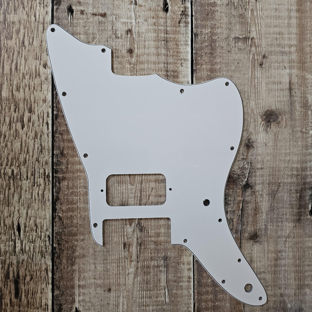 my squier affinity jazzmaster hh, custom guard, pickup covers and cream my squier affinity jazzmaster hh, custom guard, pickup covers and cream